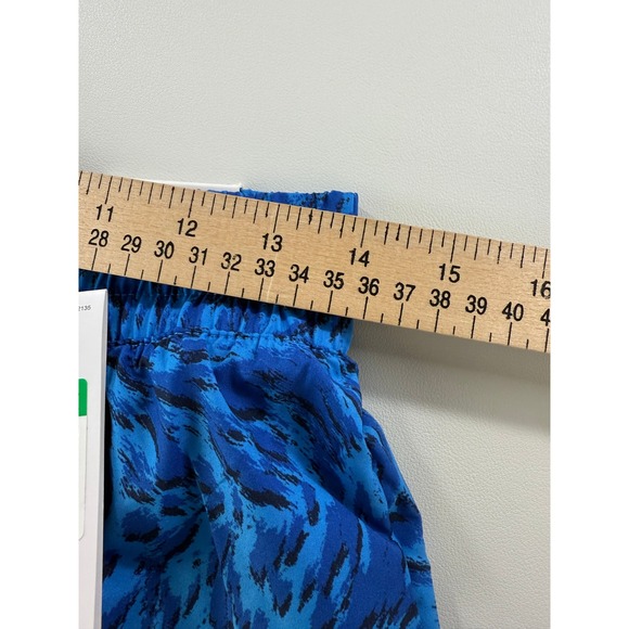 Nike Kids Dri Fit Training Athletic Shorts Blue Cheetah Youth Size XLarge NEW - Picture 9 of 10